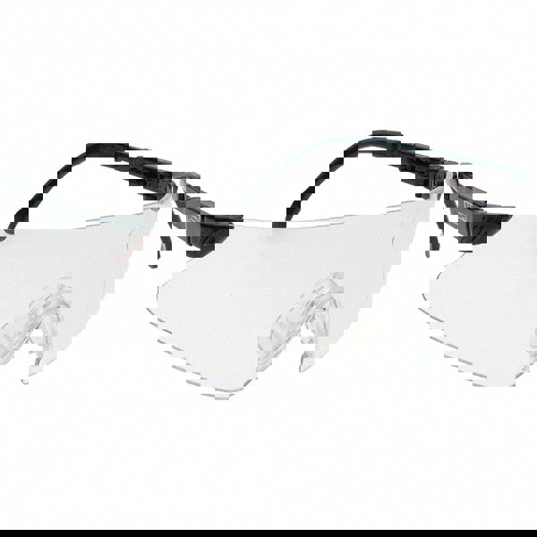 Safety Glass: Scratch-Resistant, Polycarbonate, Clear Lenses